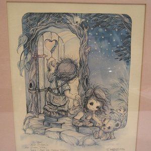 Matthew 7:7 Ask and it shall be given Framed Art